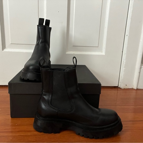 Thursday Boot Company Shoes - Thursday Boot Company Legend Platform Black Boots, Size 8M